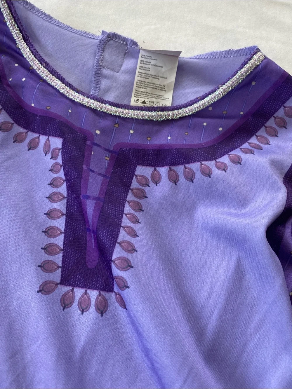 NWOT Halloween Disney Wish Kids Classic Asha Costume Size Medium 7-8